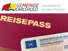 Informationen aus dem Passamt Informationen aus dem Passamt